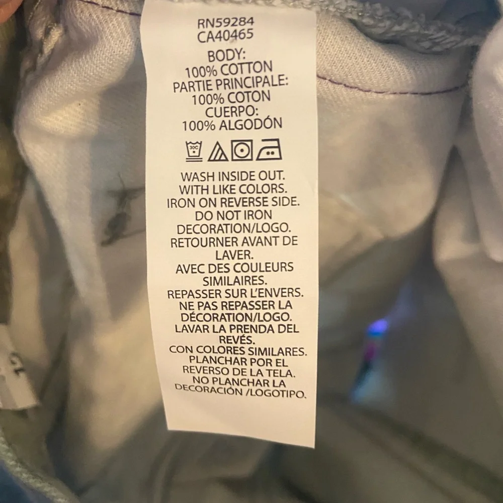 The Children’s place denim green camp rainbow skirt size 12